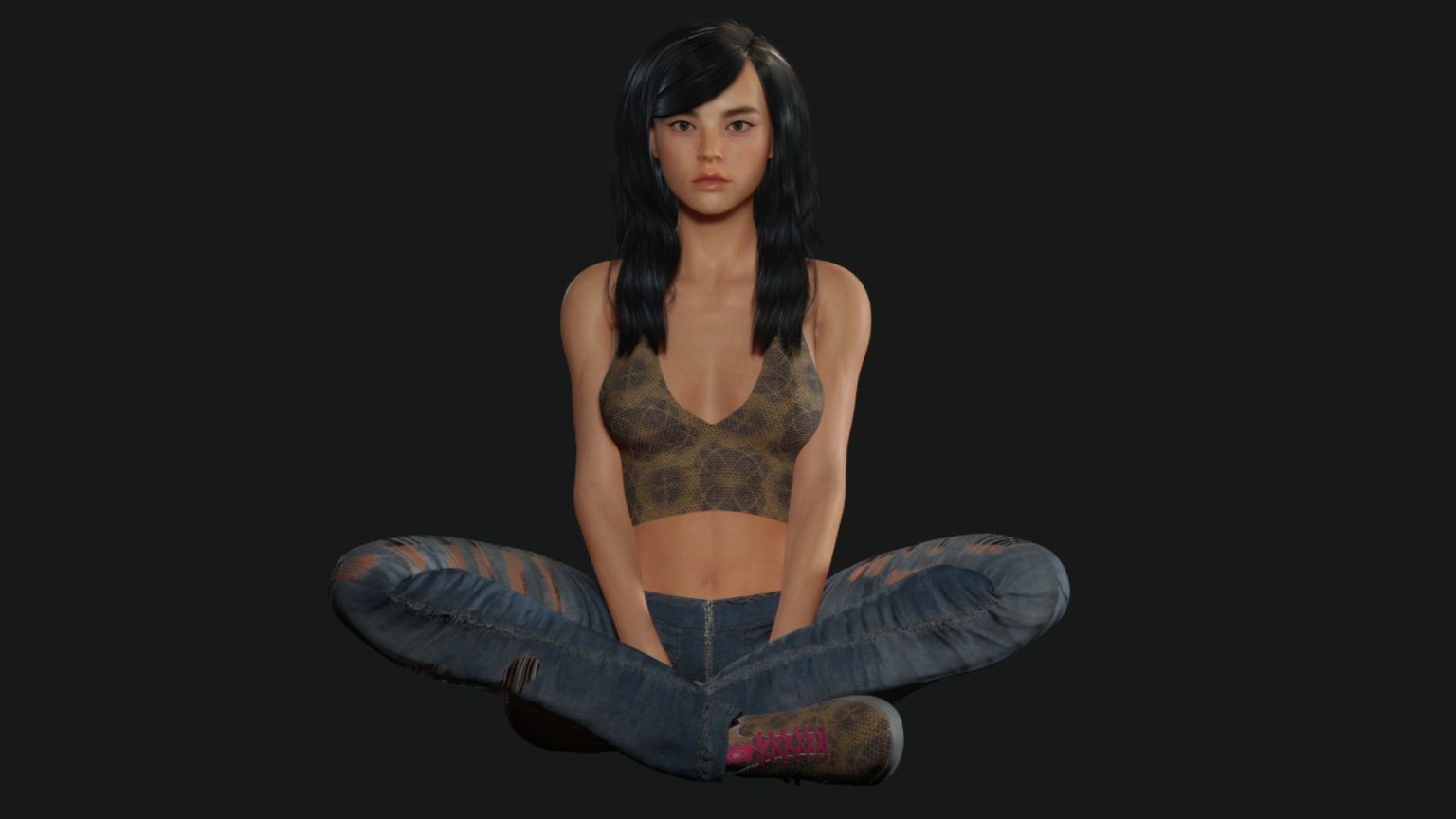 (Free 3D free realistic female Korean 2022)