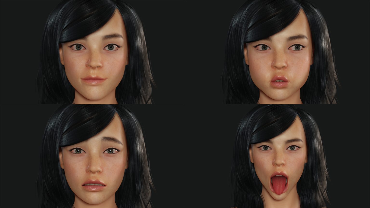 (Free 3D free realistic female Korean 2022)