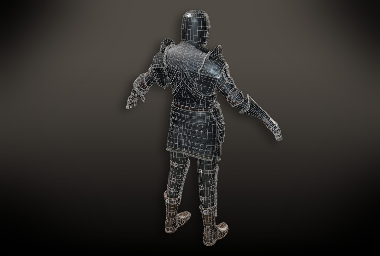 (3D model PBR Armour  2019)