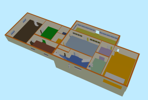 Ground Floor - Rough 3D (Floor Plan Creator)